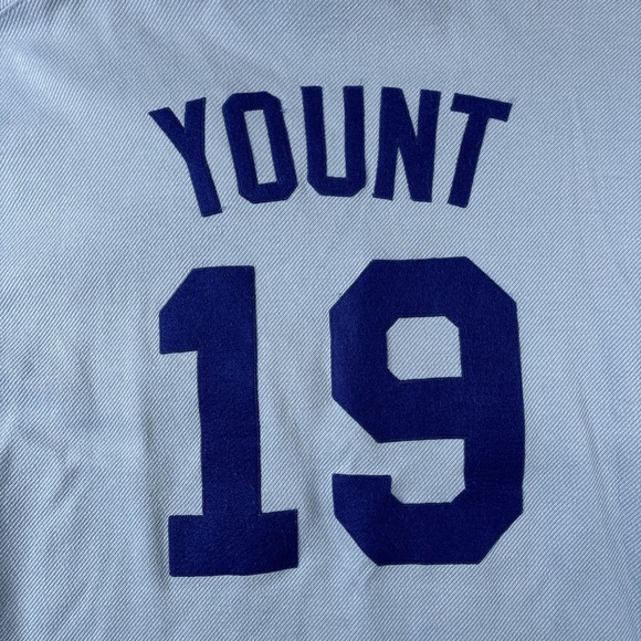 Majestic Cooperstown Collection Milwaukee Brewers Jersey Robin Yount (Size XXL) - Picture 10 of 10